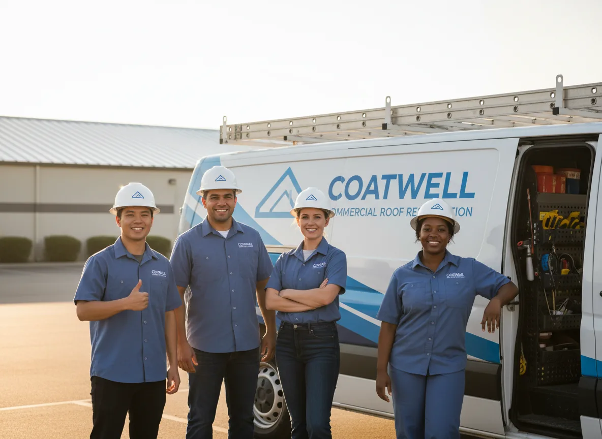 Commercial roof coating company in Ryder, ND
